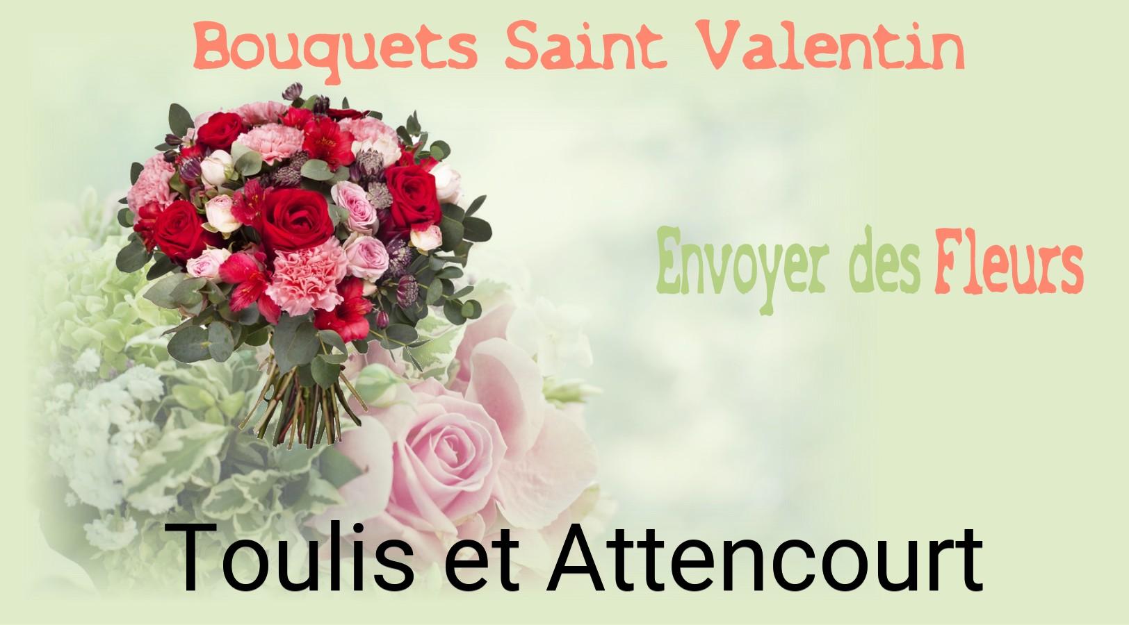 Roses de Saint-Valentin livrées à Toulis-et-Attencourt